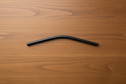 Kerminator flexible end tube resting on a table photographed from above